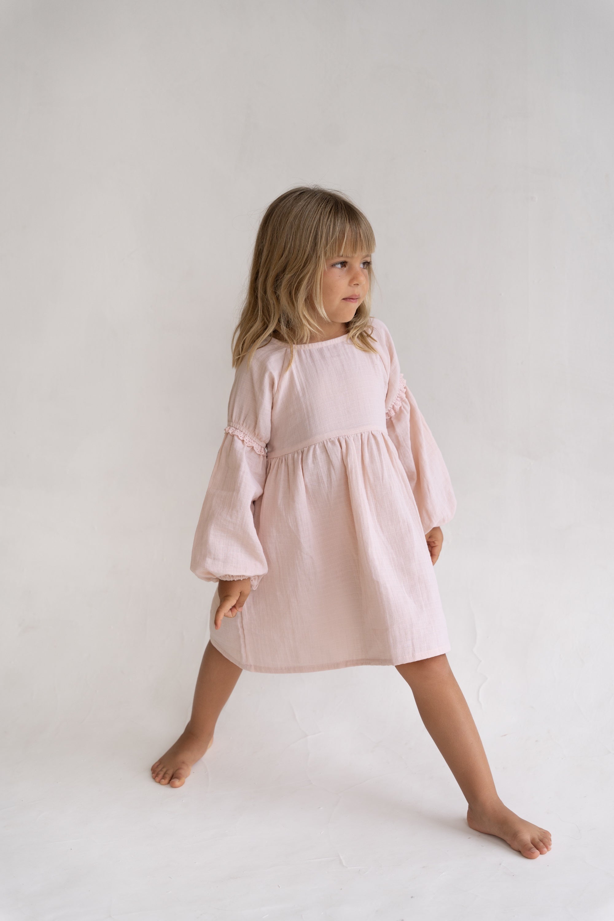 Illoura Maggie Dress (pink salt)