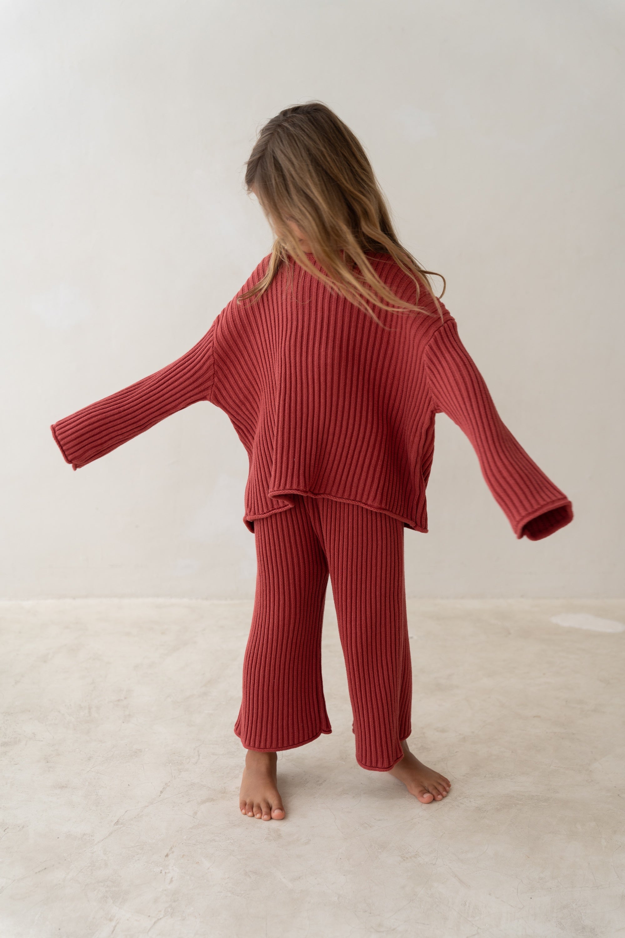 Illoura Essential Knit Jumper (brick)