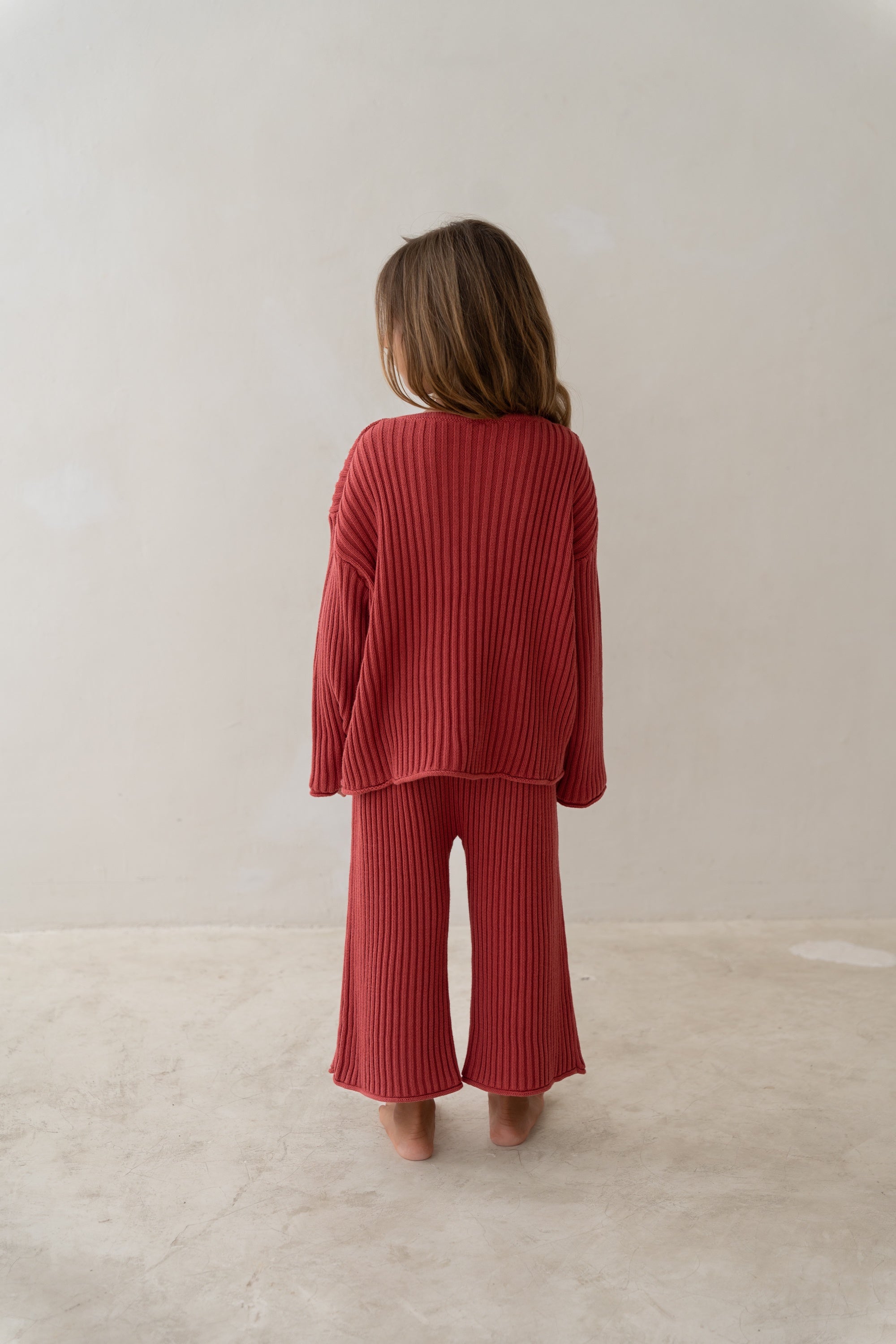 Illoura Essential 3/4 Knit Pants (brick)
