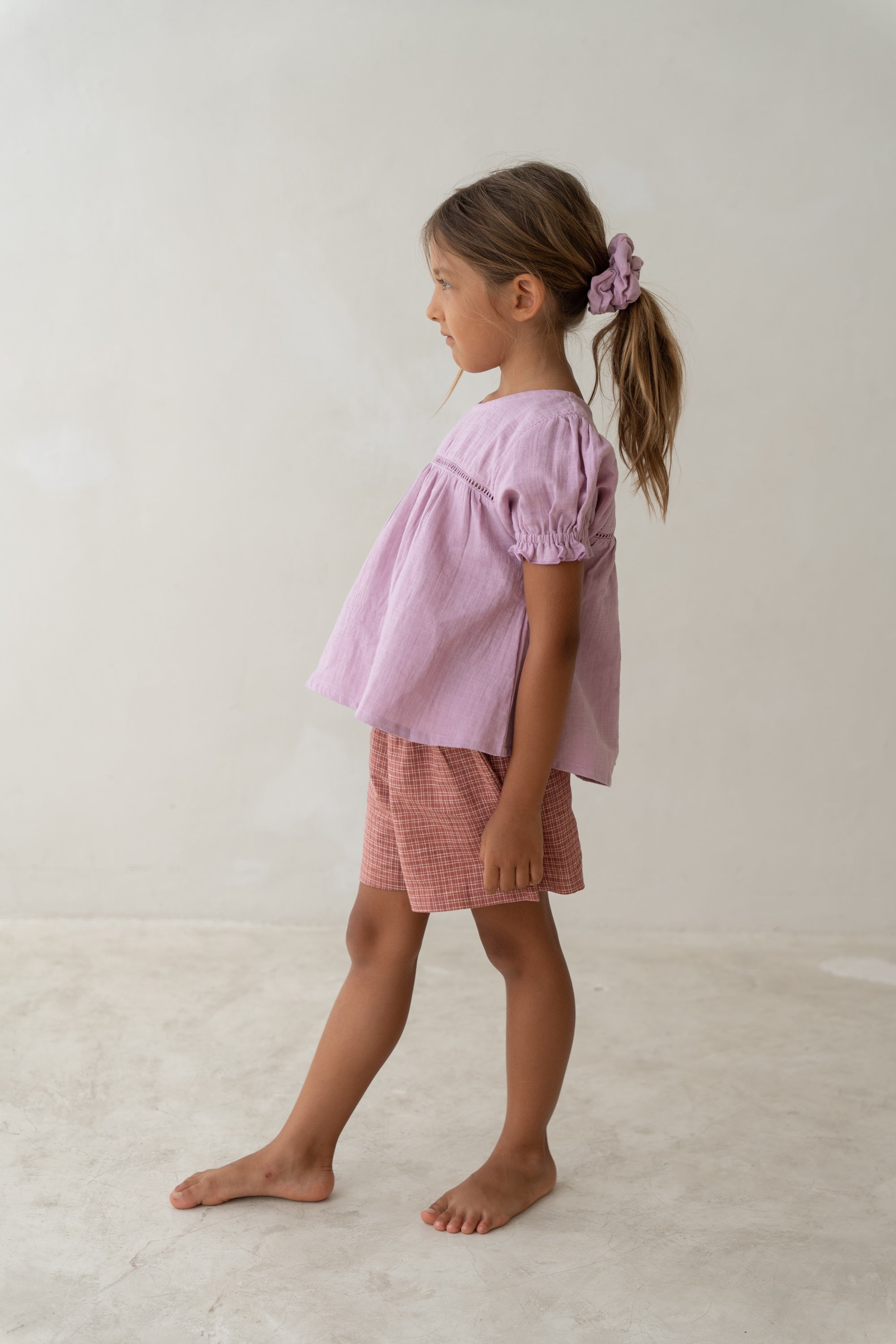 Illoura Clover Blouse (mauve)