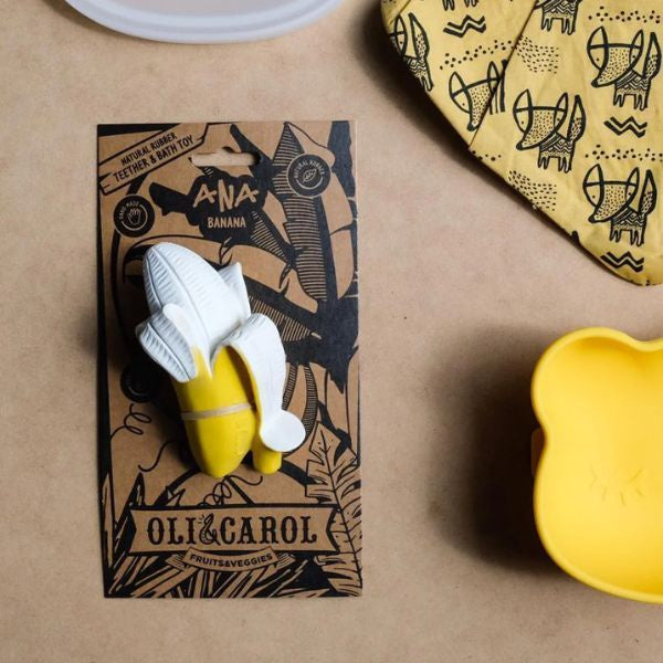 Oli & Carol Ana Banana Baby Teether