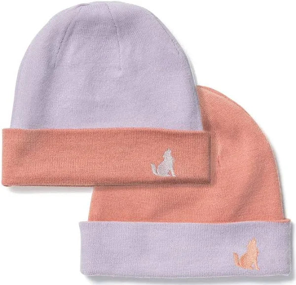 Crywolf Reversible Beanie (rose/lilac)