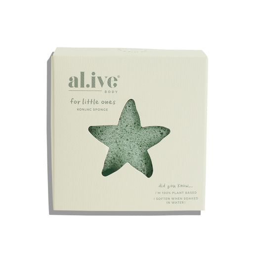 Al.ive baby Konjac Sponge (Pink/Green/white)